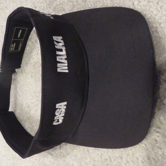 Adidas One Size Fits Most Unisex Black Visor Adjustable Backstrap - Picture 5 of 12